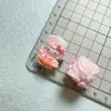 Clip para el pelo de chica de anime de alta calidad, pegatina de dibujos animados, colgante personalizado hecho a mano, accesorios de resina, estilo de lujo ligero, accesorios de resina