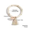 Juego de pulseras transfronterizas europeas y americanas Pulsera más vendida de Amazon Pulsera de borla colorida concha de arcilla polimérica pulsera bohemia