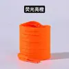 Feidian 3 Cordones Originales de una Sola Capa Negro y Blanco Naranja Zapatillas para Correr Zapatillas Deportivas de Baloncesto Ultraligeros 19 Cordones Planos Par