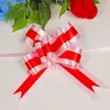 Caixa de Presente de Casamento Atacado Cesta de Frutas Embalagem Decoração Laço Tamanho Grande Decoração de Carro de Casamento Puxador de Maçaneta Flor Fita
