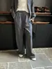 8704 Pantalones largos acampanados de cintura alta minimalistas Soul con efecto adelgazante y rejuvenecedor, pantalones casuales versátiles