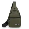 Bolso de Pecho Sencillo para Hombre para Viajes de Negocios, Bolso de Hombro Casual Práctico y Versátil, Bolso Cruzado para Viajero de Gran Capacidad de Tela Oxford