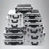 A prueba de golpes en stock tarjeta de sonido herramienta almacenamiento archivo de seguro equipo de hardware caja de instrumentos caja metálica caja de aluminio