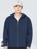 518 Shenzhou chamarra delgada de color sólido para hombre y mujer, primavera y otoño, para exteriores, cálida, cortavientos, impermeable, overol con logo estampado