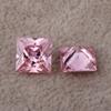 Grado Aaa Plaza de Princesa circonio rosa directo de fábrica Super Brillante imitación diamante cuadrado color circón cortador precisión taladro CZ