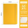 Exportación transfronteriza a5 banda elástica correa bloc de notas simple PU cuaderno de negocios página interior línea horizontal completa diario
