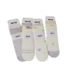 Calcetines Finos de Primavera para Mujer, Calcetines Flojos hasta la Mitad de la Pantorrilla en Morado, Moda Coreana Estilo Ins con Etiquetas de Tela Lindas, Calcetines Flojos Estilo Universitario