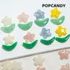 Cadena para Teléfono Pulsera de Pulsera con Hojas Florales de Primavera Cuentas DIY Joyería Hecha a Mano Pendientes Collar con Agujeros Ins Estilo Japonés y Coreano