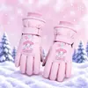 Guantes de invierno para niños de 3 a 17 años, gruesos, resistentes al frío, impermeables, a prueba de viento, antideslizantes, cálidos, para esquí y nieve.