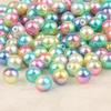 Perlas de Imitación Perforadas Sueltas de 4-10 mm Accesorios de Pegamento de Cristal para Manualidades Material Accesorios Decorativos Abalorios para Joyería
