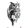 Em estoque atacado adesivos de tatuagem de braço inteiro à prova d'água flor braço braço adesivos de tatuagem transfronteiriça europeus e americanos tatuagem de braço inteiro