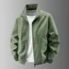 Chaqueta Deportiva Casual para Exteriores Cortavientos Impermeable con Cuello Alto Top Chaqueta para Hombre Primavera Otoño Versátil Ropa Americana con Protección Solar para Hombre