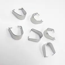 工厂批发吊坠连接扣瓜子扣玉坠扣吊坠夹扣饰品配件 DIY饰品配件