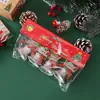 Decoraciones navideñas transfronterizas, colgantes de campanas para árbol de Navidad, adornos para árbol de Navidad, colgantes de escena ambiental, arreglos ambientales