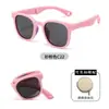 2026 Gafas de Sol Deportivas Plegables para Niños Tpee Marco Cuadrado Polarizadas Anti-UV Modelo S8490Uv400