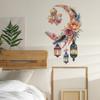 Comércio Exterior Oriente Médio flor lua lustre quarto sala de estar entrada dormitório decoração de casa adesivos de parede autoadesivo atacado