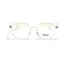 Gafas Xunge para Hombre, Cuadradas Multilado, Modernas y Artísticas, Gafas sin Graduación para Mujer, Estilo Universitario, Tr90, Se Pueden Montar Lentes