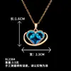 Colar Urso Inteligente Amor Novo Quente Colar Luxo Leve Design Personalizado Versátil Sem Desbotamento Acessórios de Aço Titânio