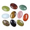 Piedra en Bruto de Cristal Natural al por Mayor Mango Oval Piedra Semipreciosa Energía Piedra de Compresa Caliente Piedra para Aceite Esencial de Spa Piedra de Jabón