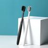 Nova escova de dentes japonesa com cerdas espirais preto e branco, individual, para casal, uso doméstico, cabeça grande, da fábrica, em estoque, atacado