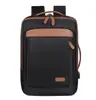 Nova mochila de viagem de grande capacidade com toque de luxo, bolsa de ombro dupla expansível, bolsa para laptop, bolsa de bagagem, mochila escolar para estudantes