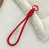 Cordão Colorido Novo para Celular Transfronteiriço, Corda Trançada Feita à Mão, Chaveiro para Capa de Celular DIY, Alça Destacável Anti-Perda para Garrafa de Água