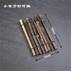 Decoração de Prato de Sashimi, Tiras de Bambu, Cerca de Bambu, Prato para Churrasco de Restaurante Japonês, Decoração de Prato, Decorações de Prato Estilo Japonês