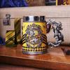 Jarra de cerveza de Harry Potter de segunda generación, taza de acero inoxidable, recuerdo de la Academia de las Cuatro Magias de Harry Potter