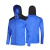 Venta Directa de Fábrica Impermeable con Capucha de Doble Capa para Exteriores Cortavientos Ropa de Fútbol para Adultos y Niños Chubasquero Chaqueta de Entrenamiento