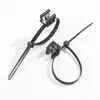 Ec19/20 Venta Directa Clips para Chapa Metálica de Grado Industrial Estándar Nacional Abrazaderas de Nylon para Cables para Ventanas de Automóvil y Bordes de Puertas, Similares a Hellermann