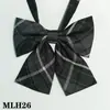 Estilo Japonés jk Corbata Mujer Talla Única Perezoso Preppy Estilo Camisa Uniforme Accesorios Uniforme Estudiante Cuadros Pareja Masculina Mismo Estilo
