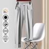 Pantalones Vaqueros Estilo Nuevo para Hombre Delgados de Verano Sueltos Rectos Casuales Sin Planchar de Seda de Hielo Pantalones Casuales para Hombre Pantalones para Hombre