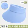 Sombrero de Sol al Aire Libre con Parte Superior Vacía, Sombrero de Sol Ajustable Anti-UV para Ciclismo en Vehículo Eléctrico, Sombrero de Sol de Ala Ancha para la Costa