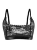Amazon Europeo y Americano Ebay Sujetador de Encaje Sexy Transparente para Mujer Sin Aros para Soportar los Senos Lencería Francesa Sexy
