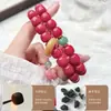 Pulsera Nueva Estilo Rosa Rosa de Semillas de Bodhi para Mujeres, Rosario Doble Círculo de Raíz de Bodhi para Sostener en la Mano, Cuentas Budistas, Venta al por Mayor