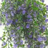 Colgante de Pared Techo 69 Malla Eucalipto Camelia Ratán Venta Caliente Transfronteriza Hotel Decoración del Hogar Plástico Plantas Artificiales