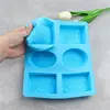Moldes de Sabão para Fazer Sabão Molde de Silicone