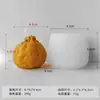 Vela Aromática de Naranja Ins Souvenir de Atmósfera Lindos Adornos Artificiales Regalo de Boda Creativa Naranja Grande