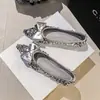 Nuevos Mocasines Plateados para Mujer Lazo Suela Suave Zapatos Planos de Ballet Zapatos Planos Negros con Lentejuelas Punta Puntiaguda Estilo Francés Zapatos de Frijol Francés