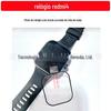 Para Red Rice Watch4 Tela de Seda Preto Relógio Película Temperada Redmi Watch 4 Tela de Seda Borda Curva Película de Relógio