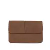Nuevo Monedero, Bolso de Mano Retro para Hombre, Bolso de Mano Casual para Hombre, Bolso de Mano de Negocios de Cuero Crazy Horse, Bolso de Brazo