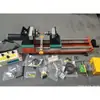 Mini Torno Multifuncional Carpintería Mini Torno Pequeño Máquina para Hacer Cuentas Budistas Máquina para Girar Madera Simple Bricolaje Envío Gratis