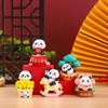 Adornos de Escritorio Creativos de Resina Nueva con Buen Significado, Panda Fu Fu Caja Sorpresa Juguetes de Moda, Regalos, Recuerdos de Viaje