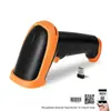 Scanner Sem Fio Unidimensional S8, Scanner de Código de Barras Sem Fio, Scanner de Código de Barras Bidimensional para Supermercados, Tabaco, Logística e Armazenamento