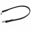 Bolsa Transversal Feminina Alça Única de Couro Fivela Alça de Bolsa Transversal 5mm de Espessura Marrom Escuro Preto Alça de Couro