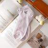 Calcetines coreanos huecos transpirables de tubo corto pequeño ins calcetines de moda calcetines de mujer verano malla fina lazo fino mayoreo