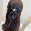 Elegante Laço de Malha Estilo Coreano Flor Corda de Cabelo Feminina Elegante de Alta Qualidade Elástico de Rabo de Cavalo Corda de Cabelo Verão Corda de Cabelo
