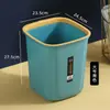 Papelera de baño estilo nórdico papelera pequeña y grande papelera de papel para baño cocina dormitorio papelera de almacenamiento estilo nórdico