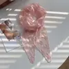 Faixa de cabelo de renda elegante retrô artística, cinto de fita longa, lenço decorativo, lenço pequeno para o pescoço para mulheres