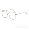 Gafas para Miopía para Mujer con Montura Grande, Ultraligeras, Efecto Adelgazante, Look Sin Maquillaje, Protección contra Radiación de Luz Azul, Gafas Coreanas Sin Graduación